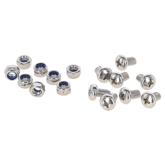 KERBL Csavarok és anyák PVC szalagfüggönyhöz, 8 db/cs