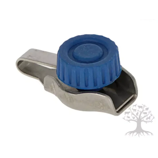 KERBL Csavaros vezeték csatlakozó 4 db, rozsdamentes acél