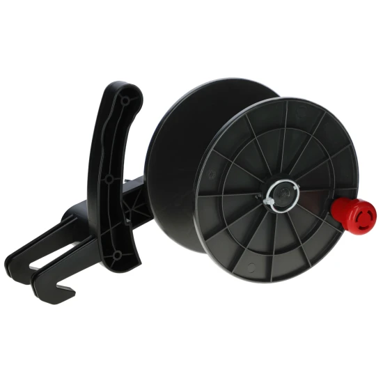 KERBL Eco csévélődob, antracit, 200 m szalag, 200 m vezeték, 500 m poly