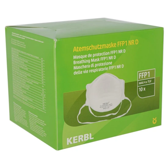 KERBL Finompor maszk, FFP1 NR D, 10 db/cs