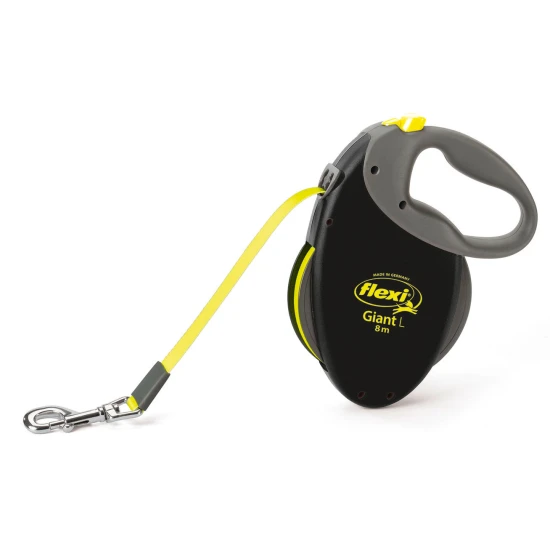 KERBL Flexi Giant póráz L, 8m, 50 kg-ig, neon