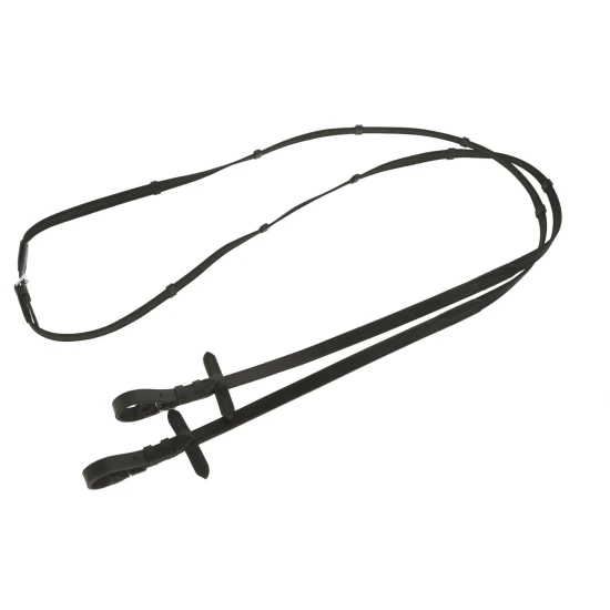 KERBL Gumis-gurtnis szár, fekete, 15mm