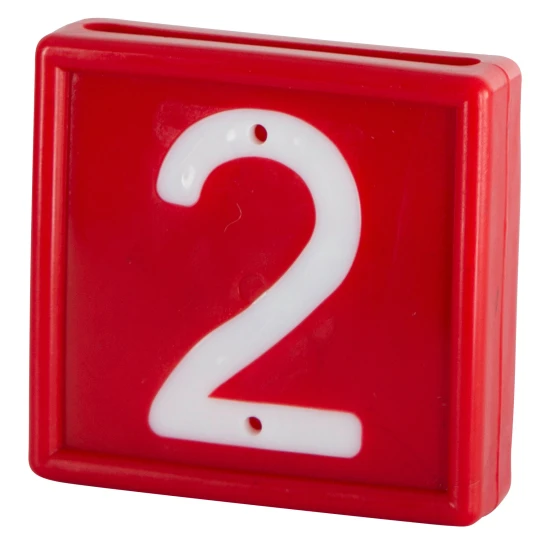KERBL Jelölőszám, piros, 2