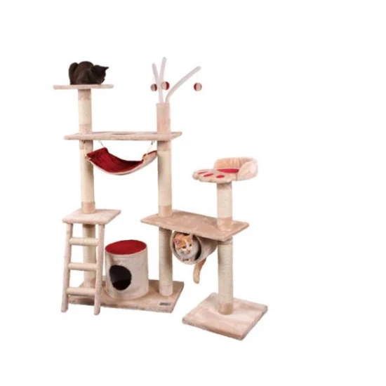 KERBL Kaparófa odúval CREATIV, beige/vörös, 150 cm