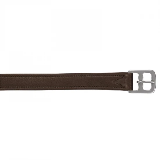 KERBL Kengyelszíj Soft deLuxe Leder braun, 150cm/25mm