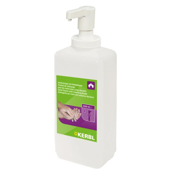 KERBL Kéztisztító, kukoricalisztes reszelővel 2500 ml+pumpa
