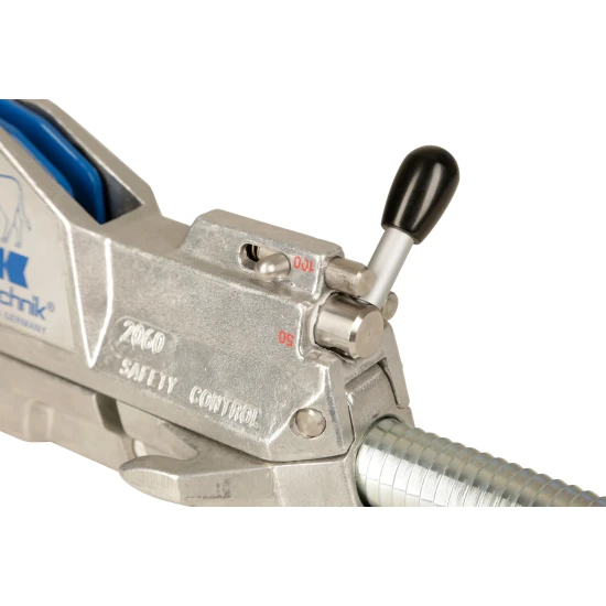 KERBL Kuplungos Ellető 2060 Mechanikával 57 Cm-Es Flexi Kengyellel 180cm