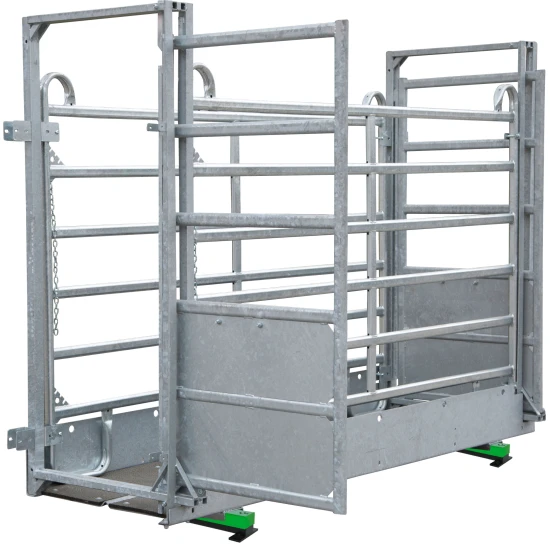 KERBL Mérleg állvány (mérő padozat, 2 panel, 2 csúszóajtó)