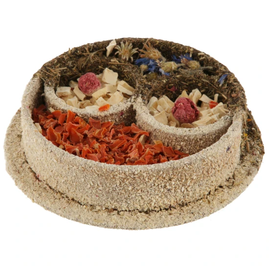 KERBL NativeSnacks zöldségestál, 15 cm