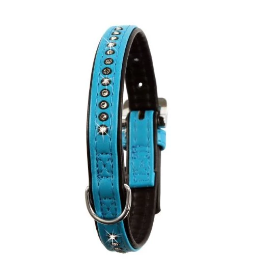 KERBL Nyakörv Strasszos Pink 1,4x29-33cm