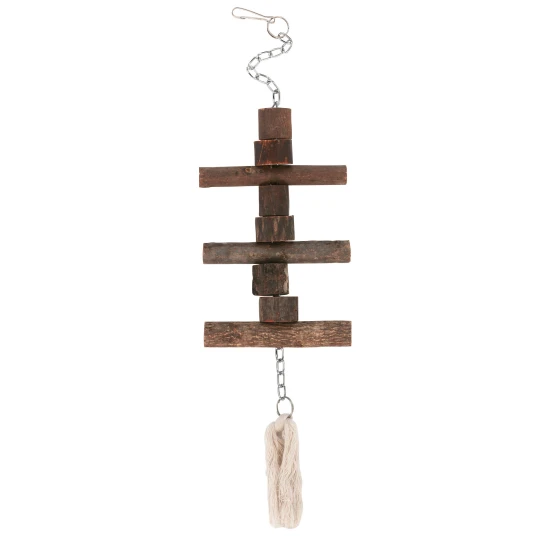 KERBL Papagáj játék, natúrfa 40 cm