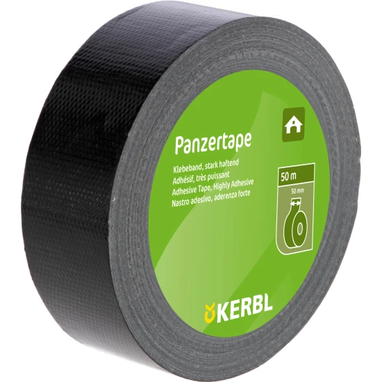 KERBL Ragasztószalag, 50mm x 50 m, fekete