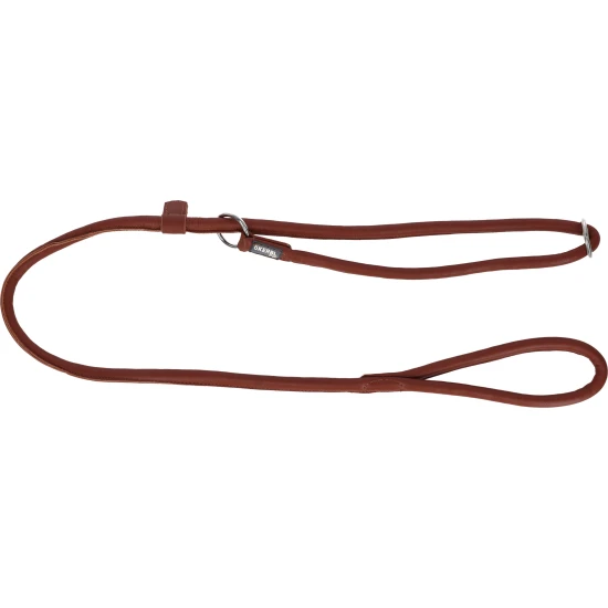 KERBL Roma vezetőpóráz, bőr, 170 cm, 8 mm, barna