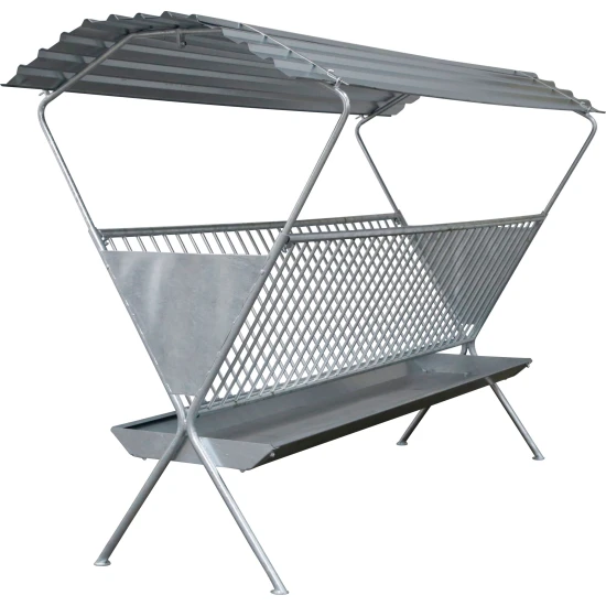 KERBL Szénatároló birkáknak, tetővel