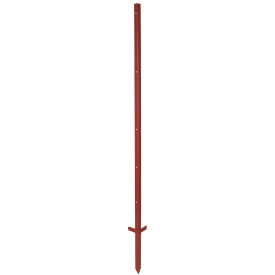 KERBL Szögletes acél karó 3 mm 150 cm, 10 db