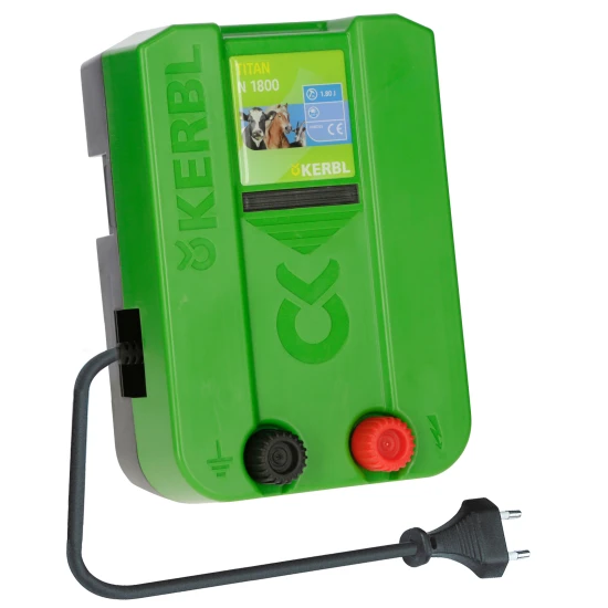 KERBL TITAN N 1800 villanypásztor készülék, 230V, 1.8J