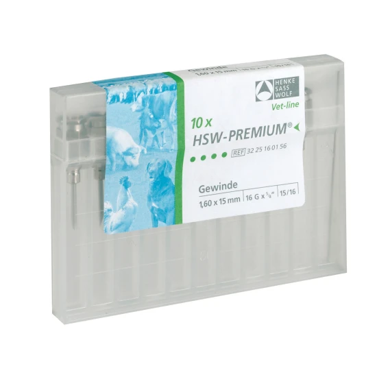 KERBL Tű Premium Gew. 1,6 x 15