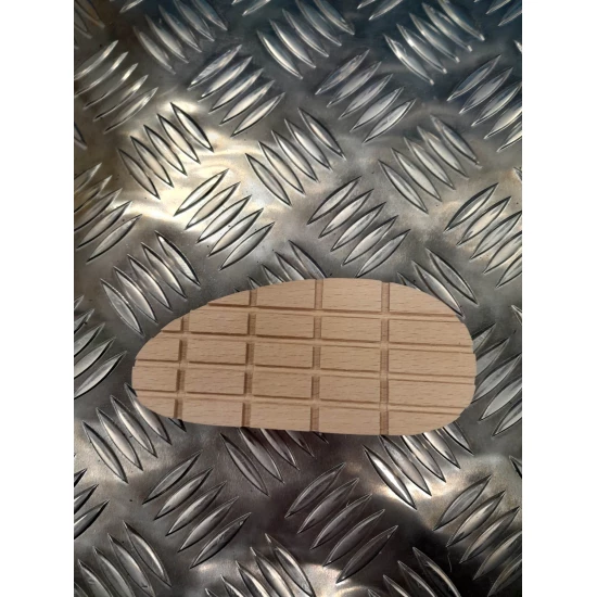 KERCKHAERT VETTEC pata papucs fa ragasztható 13cm 1db (bükkfa)