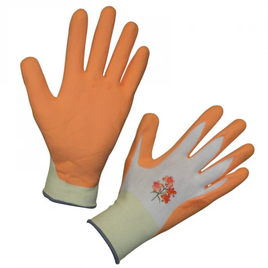 KERBL Kesztyű Garden Care Narancs 8-As