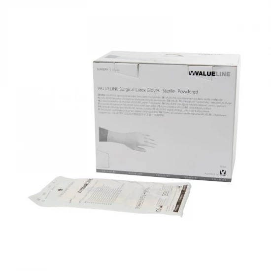Kesztyű púderezett steril 7.5 Valueline 50 db