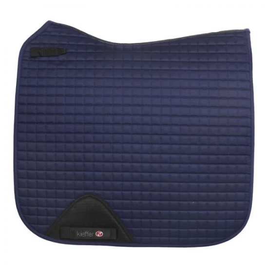 Kieffer Cotton Pro díjlovas nyeregalátét, sötétkék