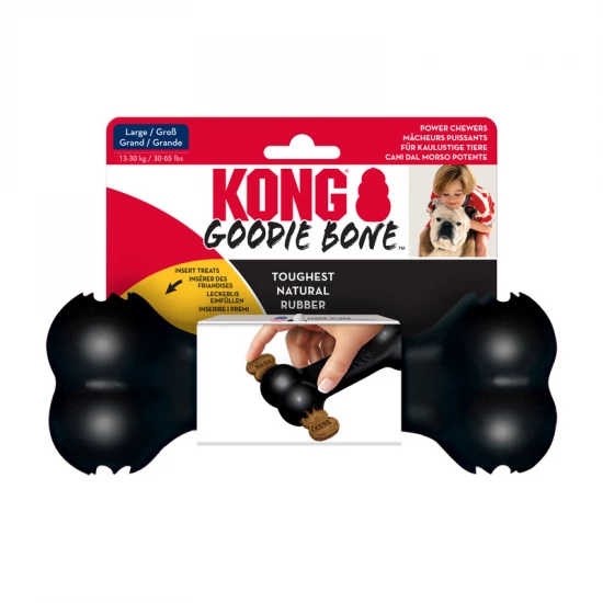 KONG Extreme Goodie Bone Gumi Csont Kutyajáték L KONG Extreme Goodie Bone Gumi Csont Kutyajáték L