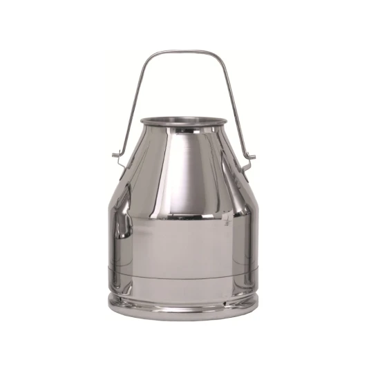 Kurtsan 30 literes rozsdamentes sajtár, fejőgéphez