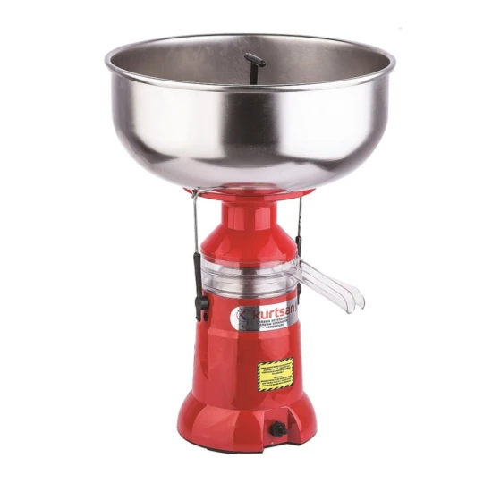 Kurtsan Tejszeparátor rozsdamentes acél dobbal