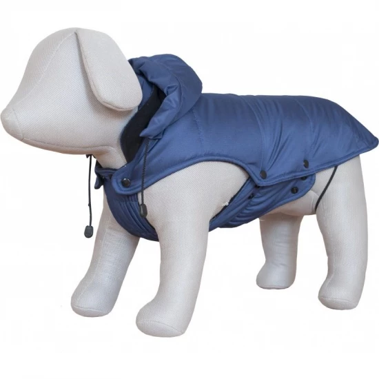 Kutyaruha Bélelt Vizlepergetős, Patentos, Kapucnis M 45cm Szürke