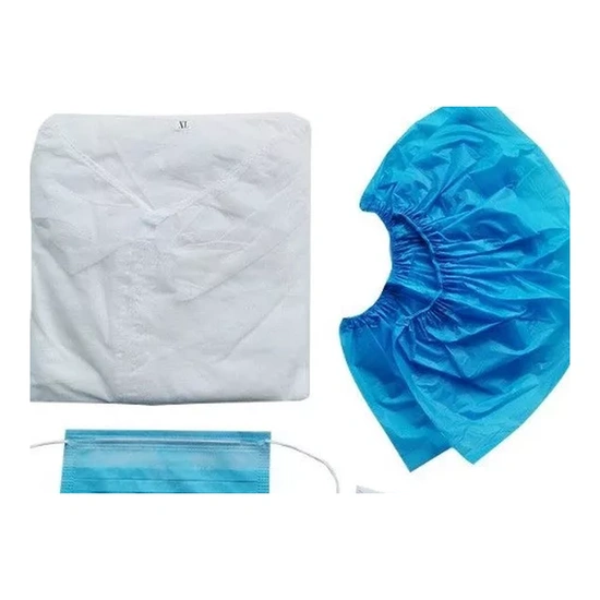 Látogató szett nem szőtt textil patentos