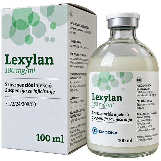 Lexylan 180 mg/ml szuszpenziós injekció 100ml