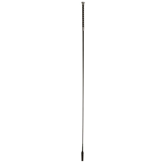 Lovaglópálca glitter, fekete, 120 cm