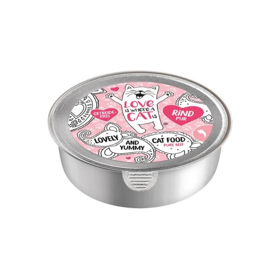 Love is where a cat is konzerv 85g Marha