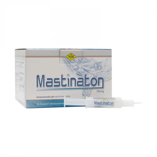 Mastination tőgyinfúzió 750 mg 20x
