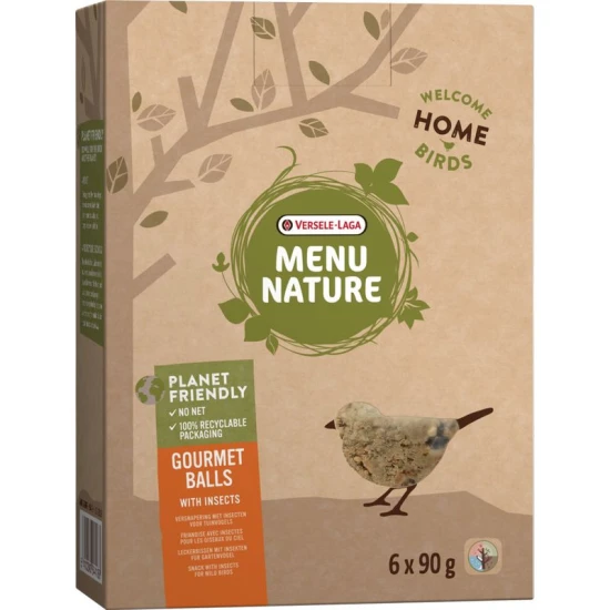 Menü Nature faggyúgolyó férges 6x90g