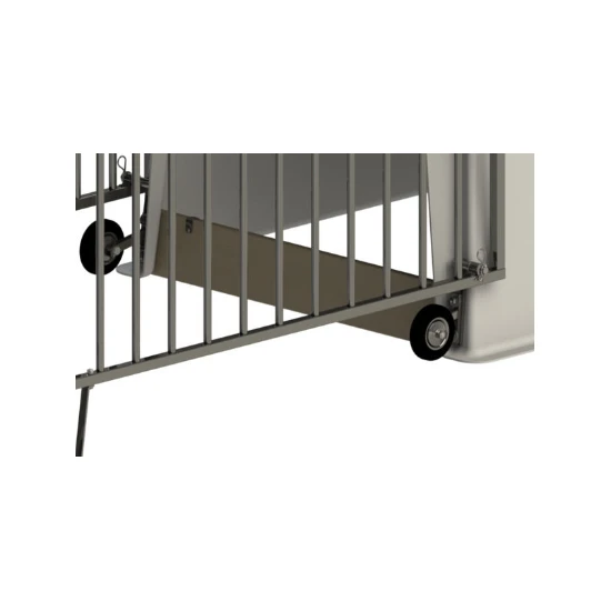 Műanyag küszöb a Premium és Master Plus borjúházhoz, 100x14,5x2,3 cm