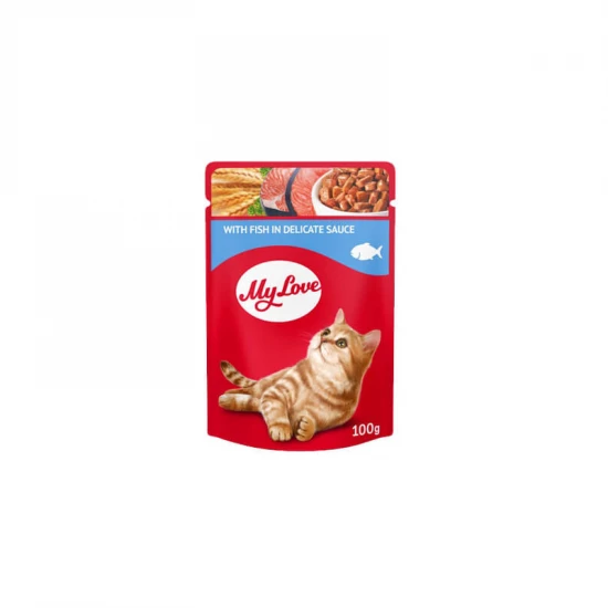 My Love Alutasakos Macskaeledel Hal Ízletes Szószban 100g