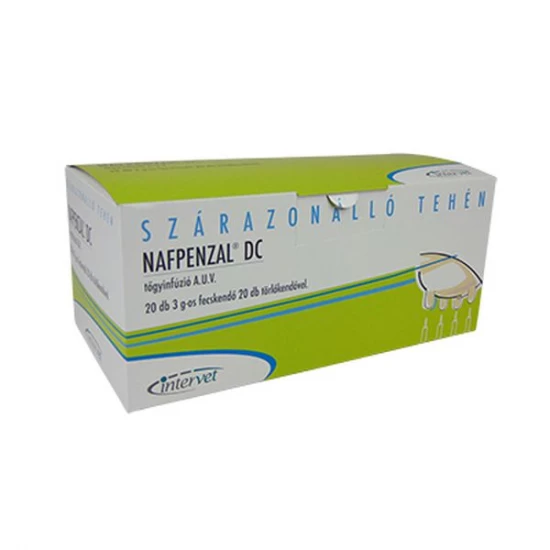 Nafpenzal DC tőgyinfúzió 20x