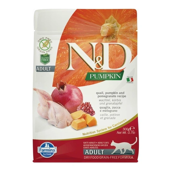 N&D Cat Pumpkin fürj 300g