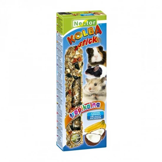 Nestor Dupla Rúd Rágcsálónak És Nyúlnak Trópusi Gyümölcs 115g