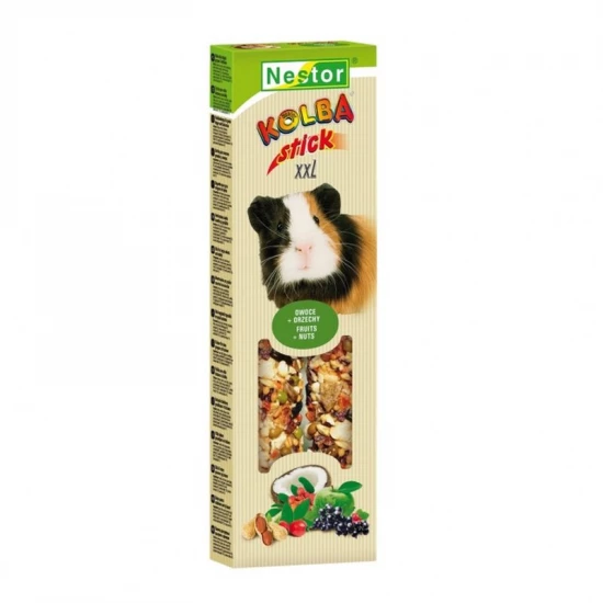 Nestor Rúd Xxl Nagy Rágcsálónak És Nyúlnak Gyümölcs+Mogyoró 165gr