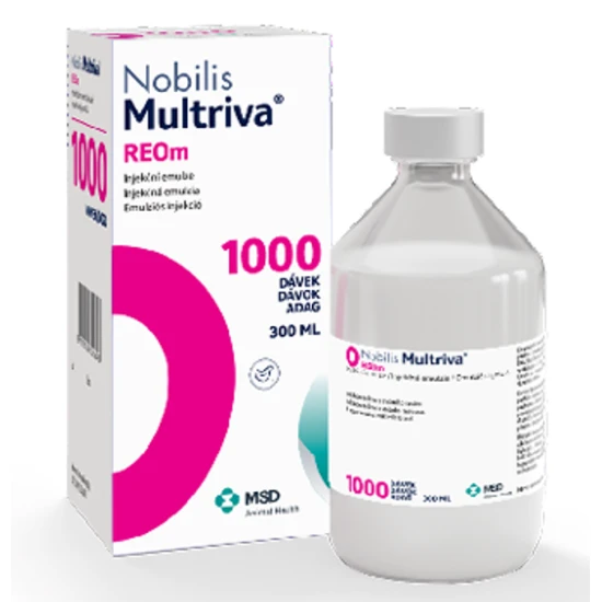 Nobilis Multriva REOm emulziós injekció házityúkok számára 1000 adag