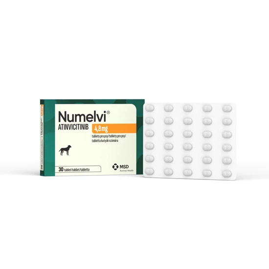 Numelvi 4,8 mg tabletta kutyák számára 1x30
