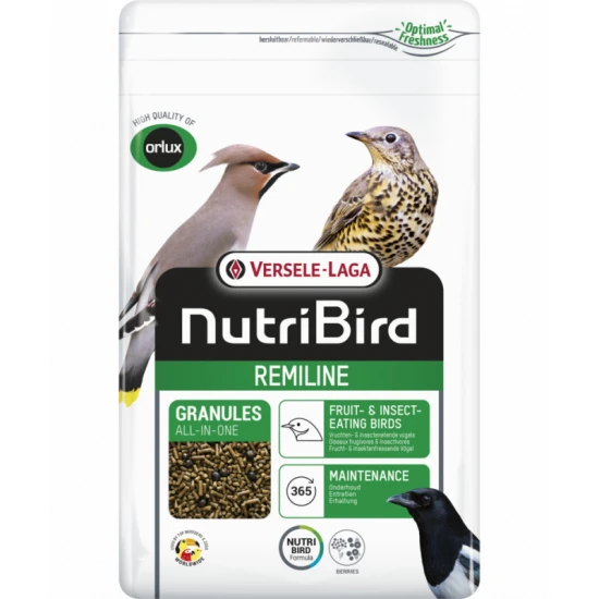 NutriBird Remiline teljesértékű eleség gyümölcs- és rovarevő madaraknak 1kg