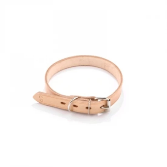 Nyakörv Bőr Natúr 40x750mm