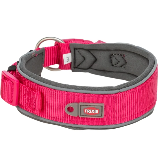 Trixie Nyakörv Premium extra széles, L-XL 53-62cm/50mm lila/szürke