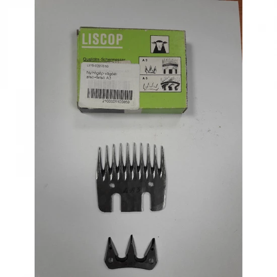 Nyírógép Vágóél Alsó+Felső Juh A3 3/10 3mm