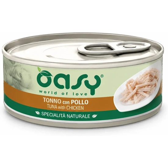 Oasy Cat Konzerv Natural Chicken 70g