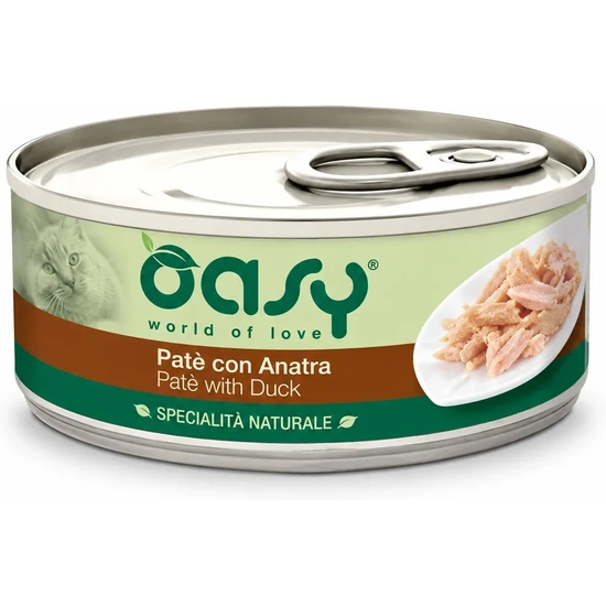 Oasy Cat Konzerv Natural Chicken & Duck 70g
