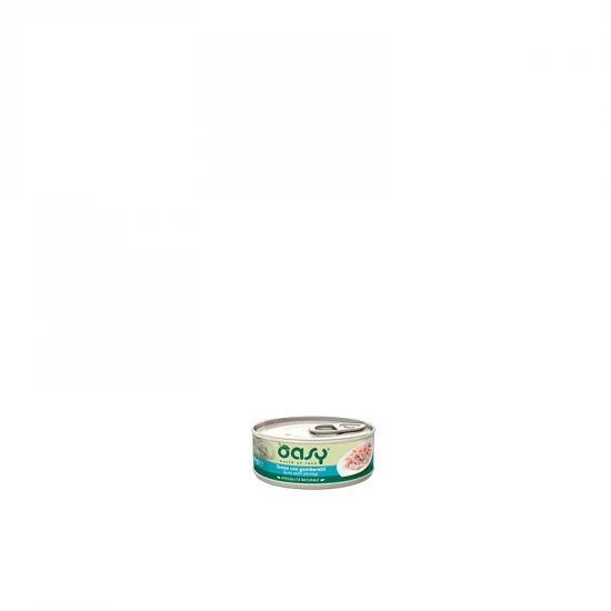 Oasy Cat Konzerv Natural Tuna & Shrimp 70g